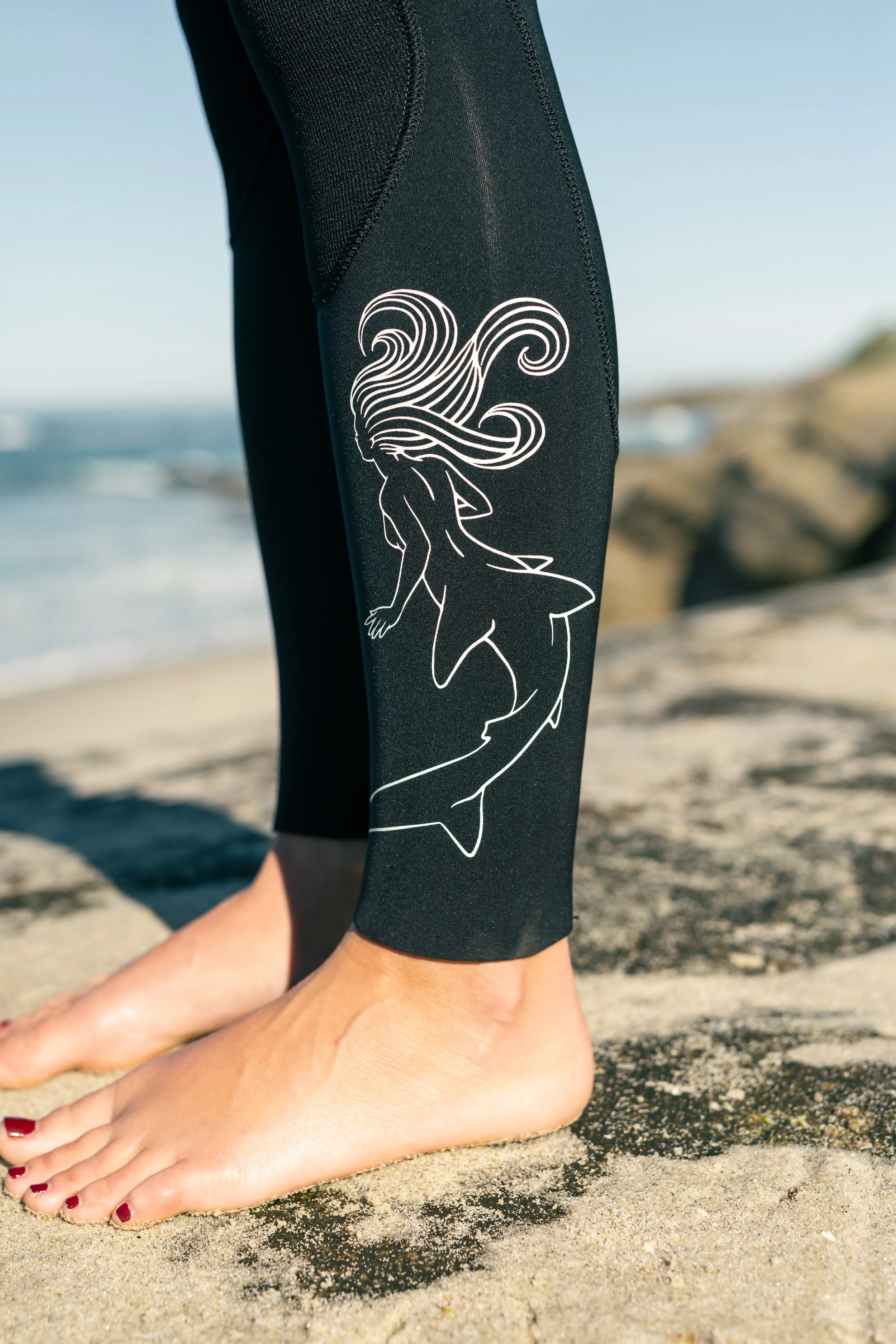 4/3mm Chest Zip Women's Wetsuit — Mamala Surf Women's Wetsuits